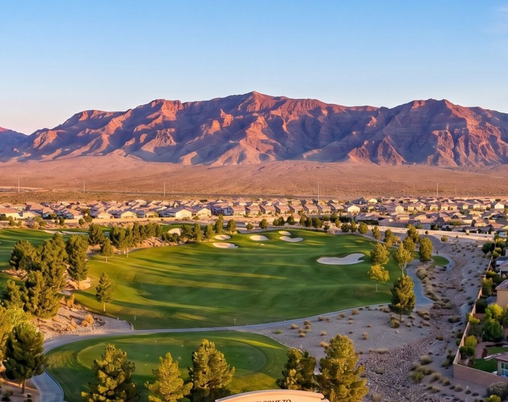 North Las Vegas and the surrounding, North Las Vegas, NV