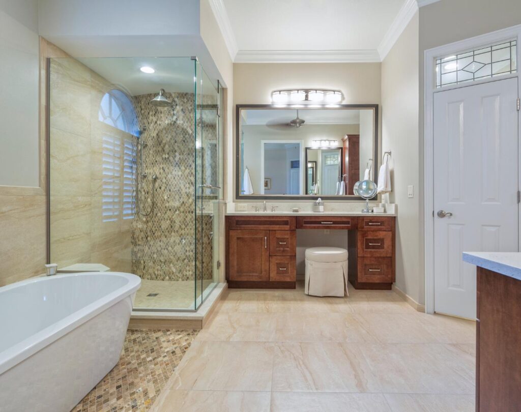 Affordable bathroom remodeling near me in Paradise, NV with custom tile and shower upgrades