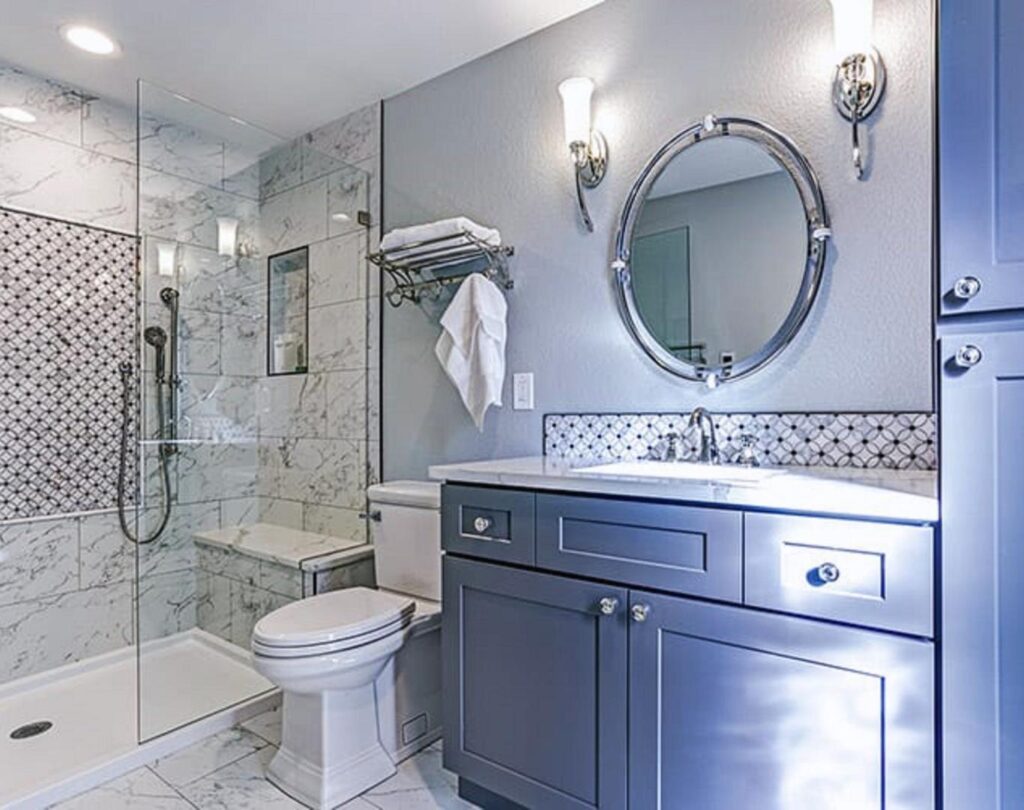 Custom bathroom renovation near me in Summerlin, NV designed for modern residential living